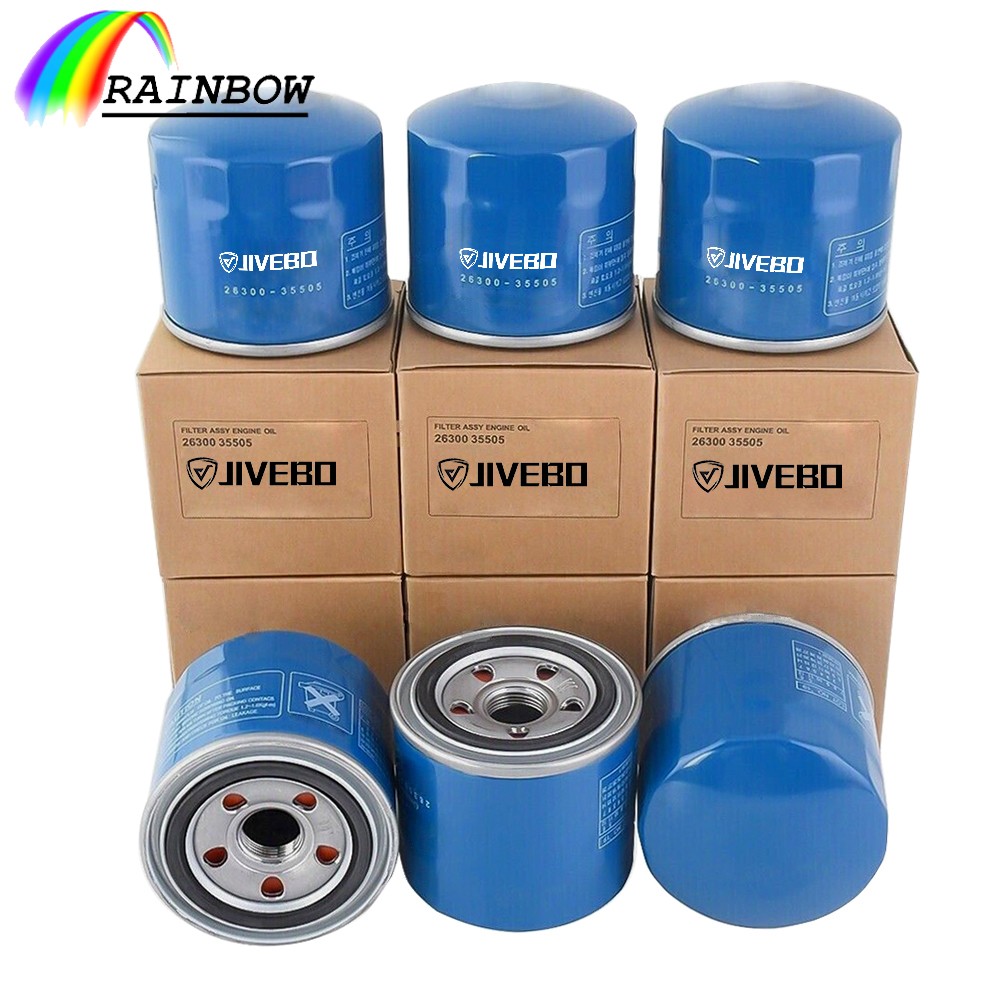 26300-35505 Hyundai Elantra Santa Fe Sonata Accent Kona Kia 4 Pair Oil Filters 26300-35505 Hyundai Elantra Santa Fe Sonata Accent Kona Kia 4 Pair Oil Filters