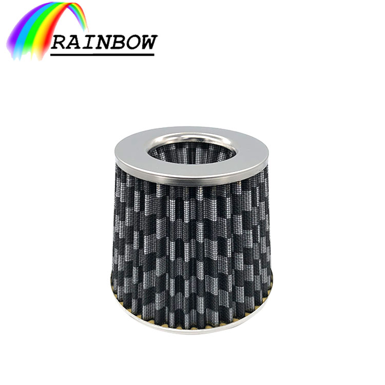 Performance black conical air filter replacement with in low price OEM REF.12510-CN