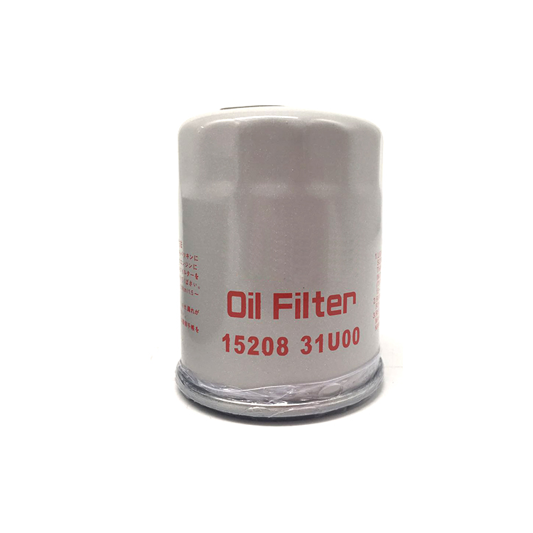 Full flow Nissan auto lube oil filtration spin on engine oil filter 15208-31U00