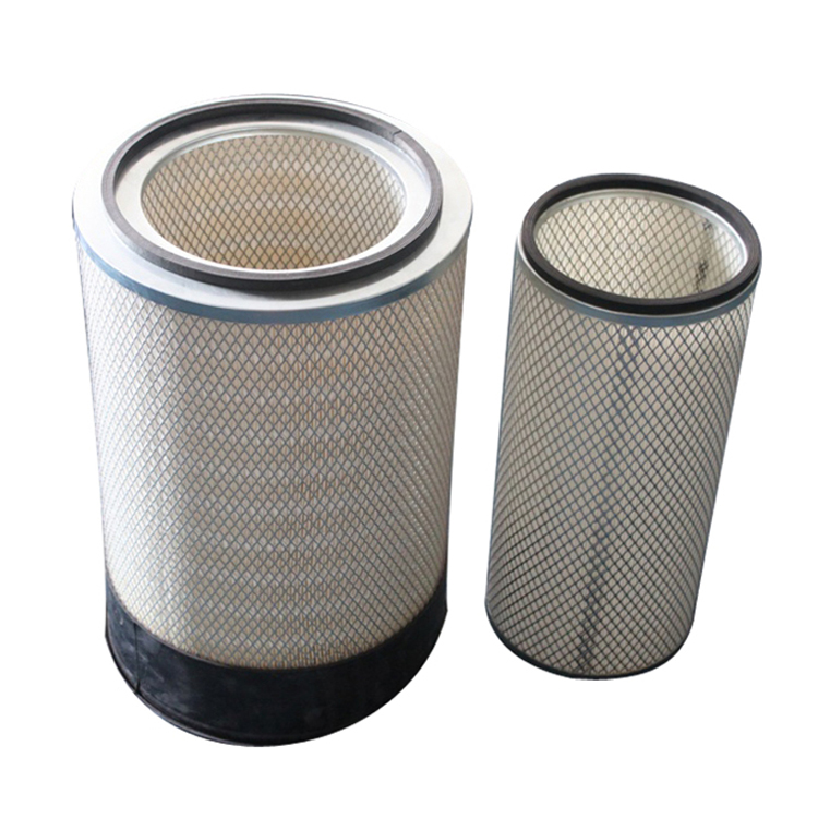 cylindrical air filter for CUMMINS ENGINE AF25812 AF25813