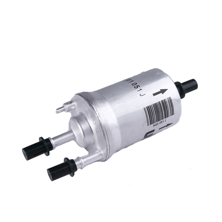 Fuel Filter 4 BAR W/ Pressure Regulator For VW Jetta Golf Audi A3 TT 6Q0201051C