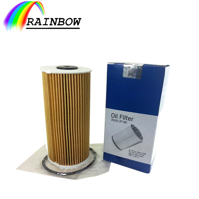 High Quality Car Spare Parts Free Sample 26320-2F100 Oil Filter Car parts for Hyundai